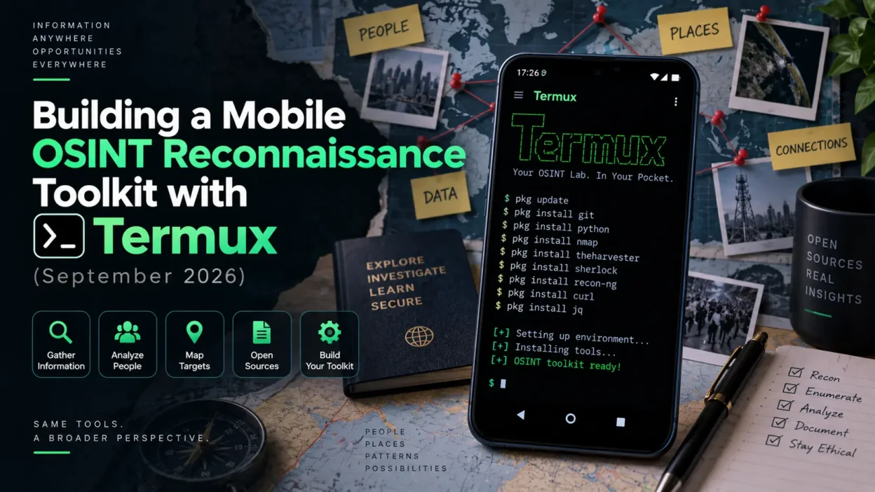 Building a Mobile OSINT Reconnaissance Toolkit with Termux (September 2026)